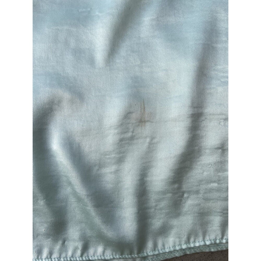 Natori Satin Nightgown Embroidered Floral Short Sleeve Women’s L Saks Fifth - Picture 8 of 13